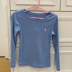Ralph Lauren long sleeve tshirt for girls 4T